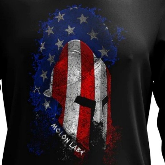 SPARTAN BLACK LONG SLEEVE TOP - Picture 3 of 4